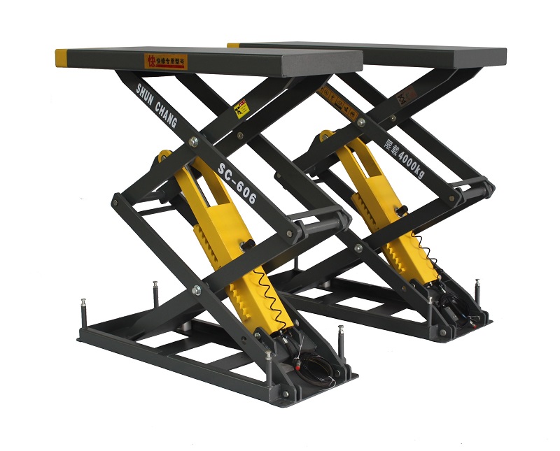 地藏剪式平板舉升機